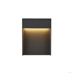 FLATT SENSOR, lampa ścienna natynkowa LED outdoor, 3000K, IP65, kolor antracytowy (1002952) - SLV