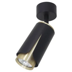 FLOWER BLACK GOLD SPOT 1xGU10 (ML0264) - Milagro