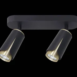 FLOWER BLACK GOLD SPOT 2xGU10 (ML0265) - Milagro