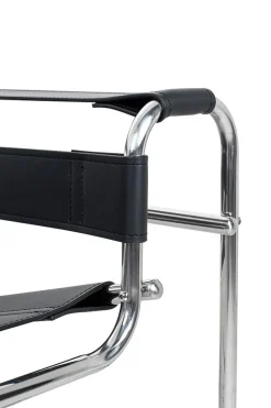 Fotel IVAN czarny - ekoskóra (KH1501100203) - King Home