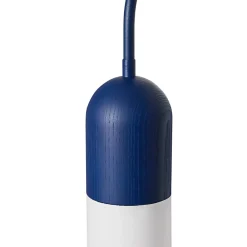 FUNSUI W A granatowa lampa ścienna / kinkiet (FNWA113000) - Ummo