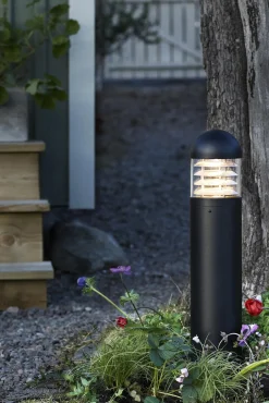 GARDEN 24 Słupek 6W Czarny