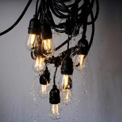 GIRLANDA 10 METRÓW (bez żarówek) (EKO6918) - Eko-Light