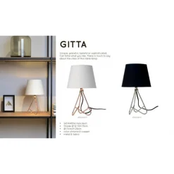 GITTA lampa stołowa chrom 47500/81/11 Lucide