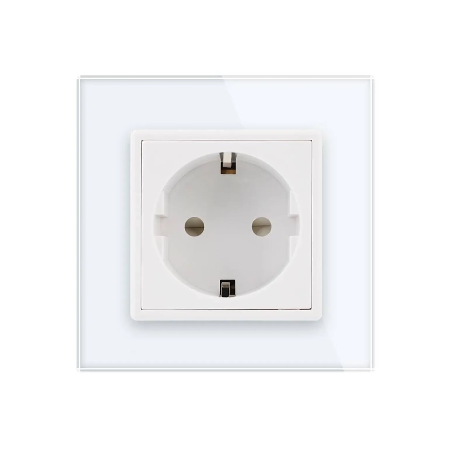 Gniazdo elektryczne 16 A ze złotym panelem szklanym (VL-W01EU-63) LIVOLO