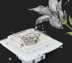 Gniazdo z bolcem 230V 16A z czarnym panelem szklanym i nakładką bryzgoszczelną (VL-W01FRNW-62) LIVOLO