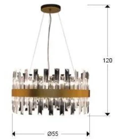 Grace lampa wisząca (365277) - Schuller