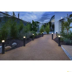 GRAFIT 60, lampa podłogowa outdoor, TC-DSE, IP44, antracytowa (231225) SLV