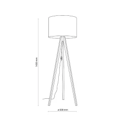 GRAND SOSNA LAMPA PODŁOGOWA (16026) - TK Lighting