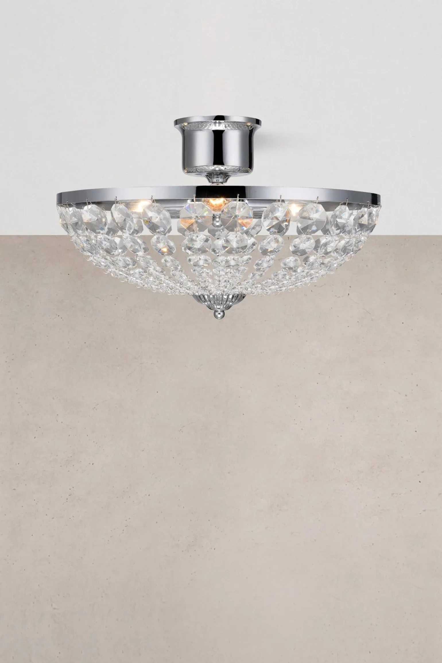 GRÄNSÖ Plafon 3L Chrom/MC