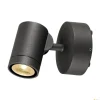 HELIA, lampa ścienna outdoor, jednopunktowa, LED, 3000K, IP55, antracyt, przechylna, 8W (233245) - SLV