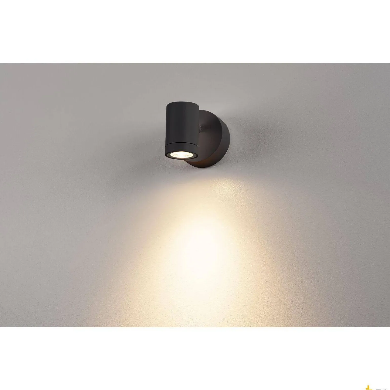HELIA, lampa ścienna outdoor, jednopunktowa, LED, 3000K, IP55, antracyt, przechylna, 8W (233245) - SLV