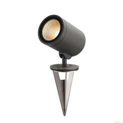 HELIA, lampa podłogowa i do oświetlania ścieżek outdoor, LED, 3000K, okrągła, antracytowa, 15W, można przekształcić w lampę wbijaną w grunt (228555) - SLV