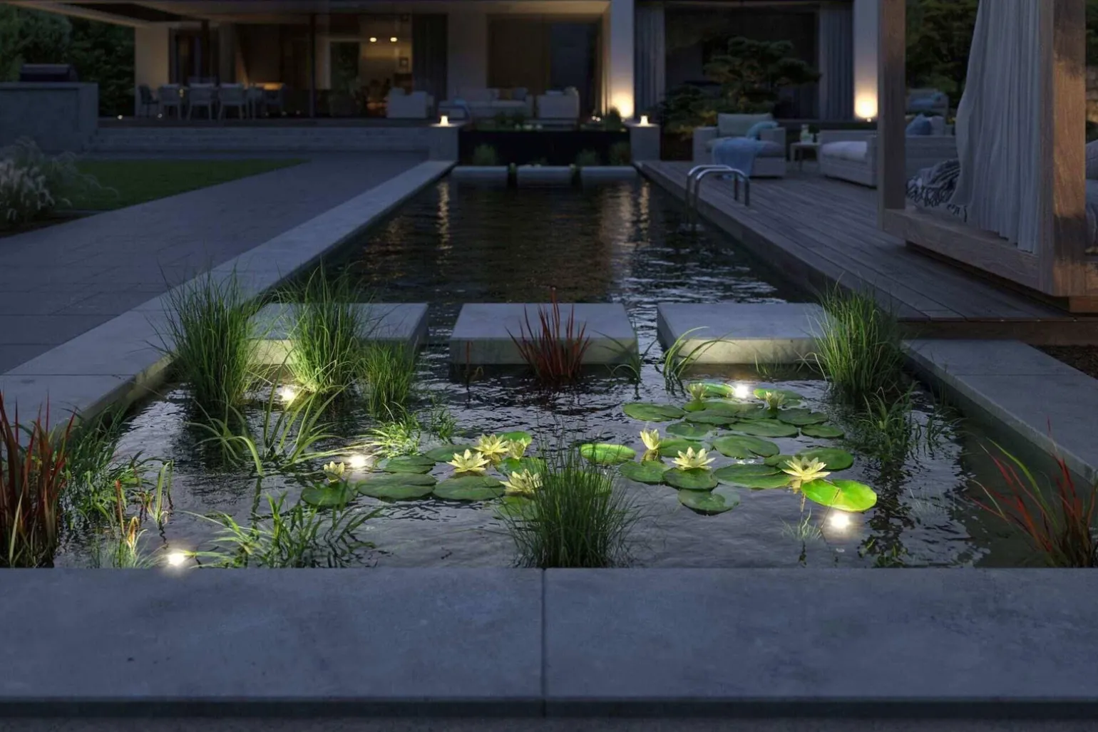 Hermetyczna oprawa do oczka wodnego Plug & Shine POOL SPOT 5W IP68 24V (PL94559) - PAULMANN