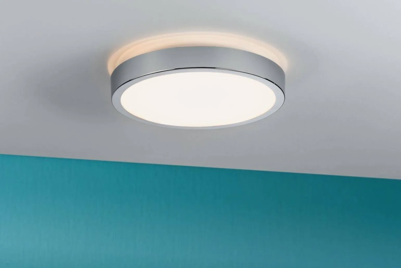 HomeSpa Aviar IP44 Panel LED 18W regulacja temp 300mm Chrom 230V Tworzywo sztuczne (PL78926) - PAULMANN