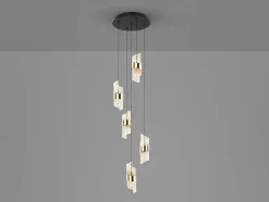 Iliada lampa wisząca 5L (631509) - Schuller
