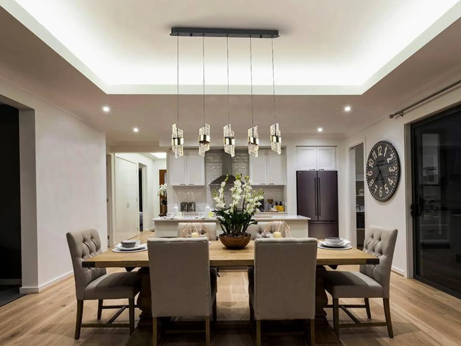 Iliada lampa wisząca 5L (631486) - Schuller