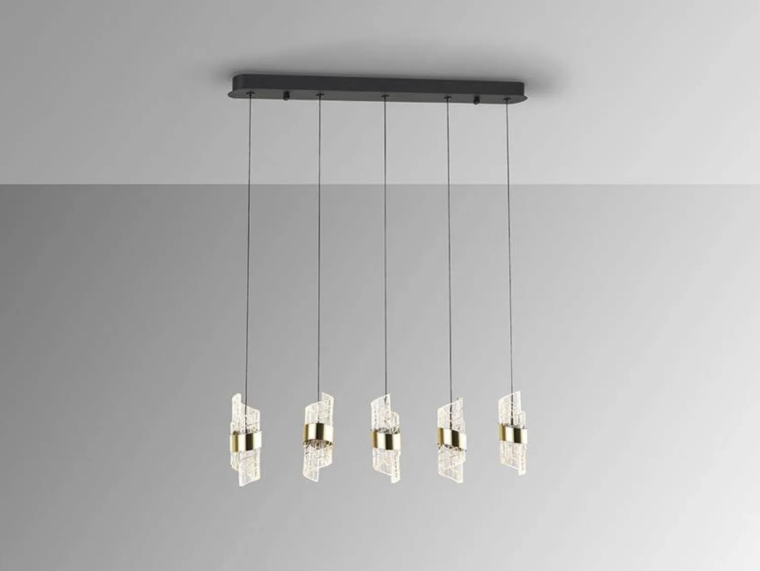 Iliada lampa wisząca 5L (631486) - Schuller