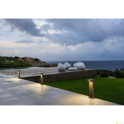 IPERI 50, lampa podłogowa outdoor, LED, 4000K, IP44, antracytowa, 48 LED, D/S/W 17,4/12,7/50,2 cm (231305) - SLV