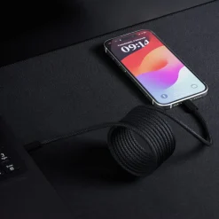 Kabel magnetyczny USB-C - Lightning z funkcją przesyłania danych 27W 1m (LV1277) - LVN SYSTEM