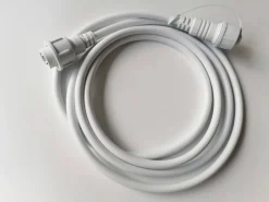 Kabel zasilający/przedłużacz BIAŁY do GIRILANDY 2m (EKO7558) - Eko-Light