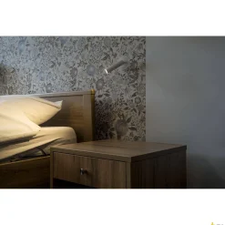 KARPO, lampa wpuszczana, jednopunktowa, LED, 3000K, kolor biały, płaska rozeta, 7,5W (152381) - SLV