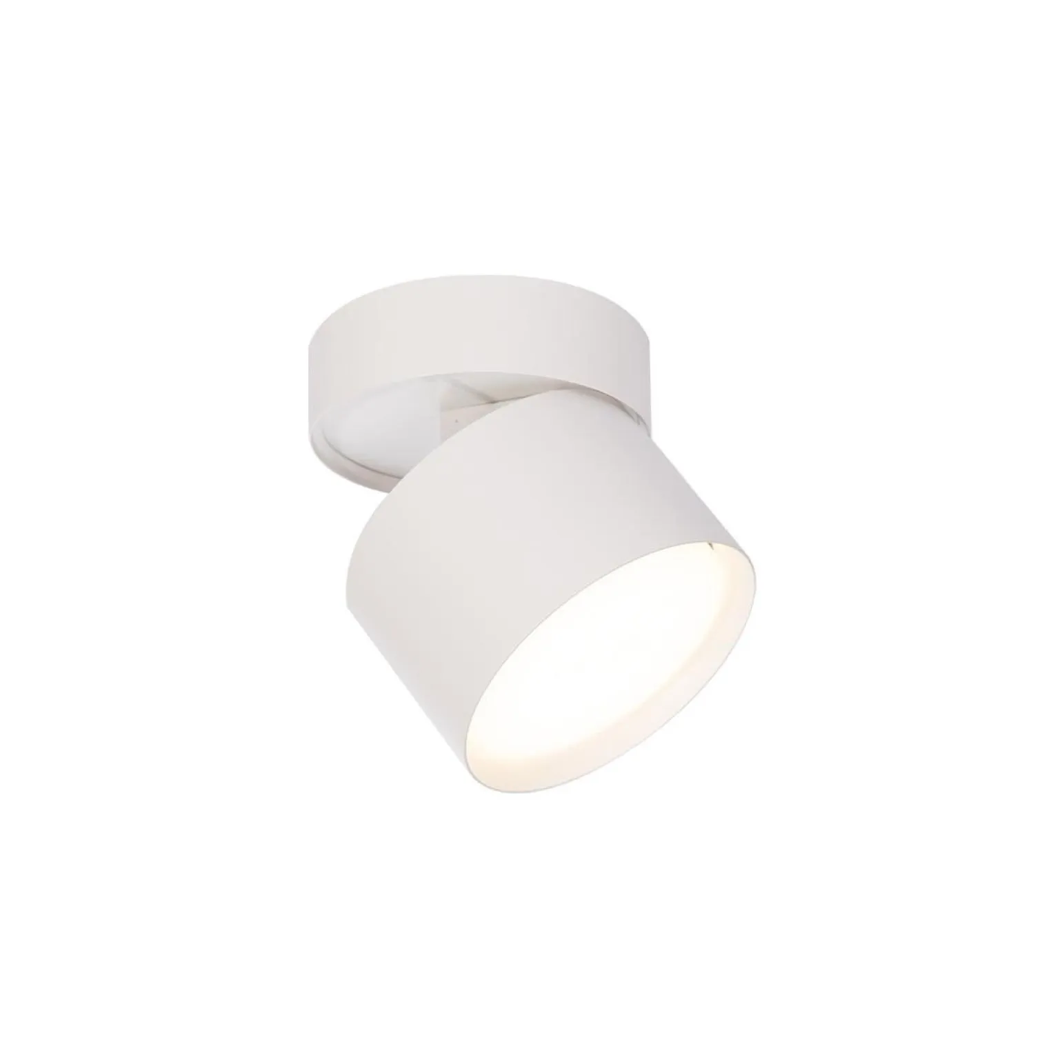 Kendal oprawa natynkowa biała z regulacją kąta świecenia (LP-6331/1SM WH movable) - Light Prestige
