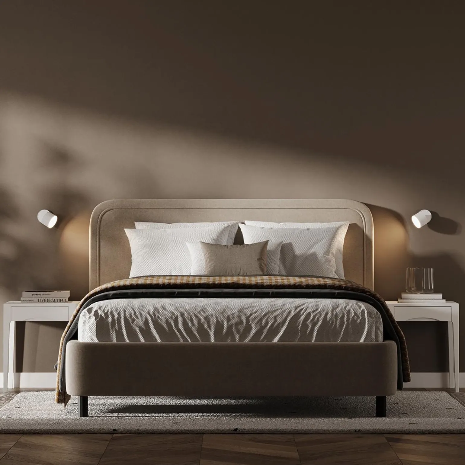 Kendal oprawa natynkowa biała z regulacją kąta świecenia (LP-6331/1SM WH movable) - Light Prestige