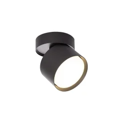 Kendal oprawa natynkowa czarna z regulacją kąta świecenia (LP-6331/1SM BK movable) - Light Prestige