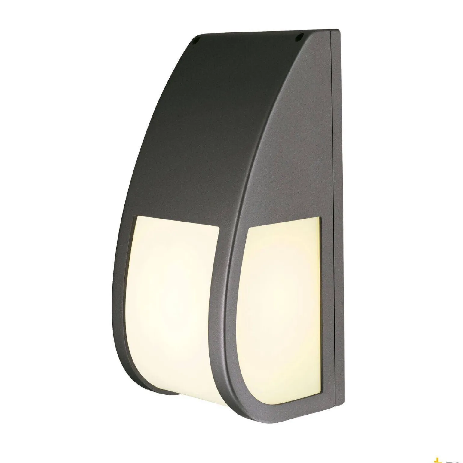 KERAS ELT, lampa ścienna i sufitowa outdoor, TC-TSE, IP54, antracytowa, żarówka energooszczędna, maks. 24W (227176) - SLV