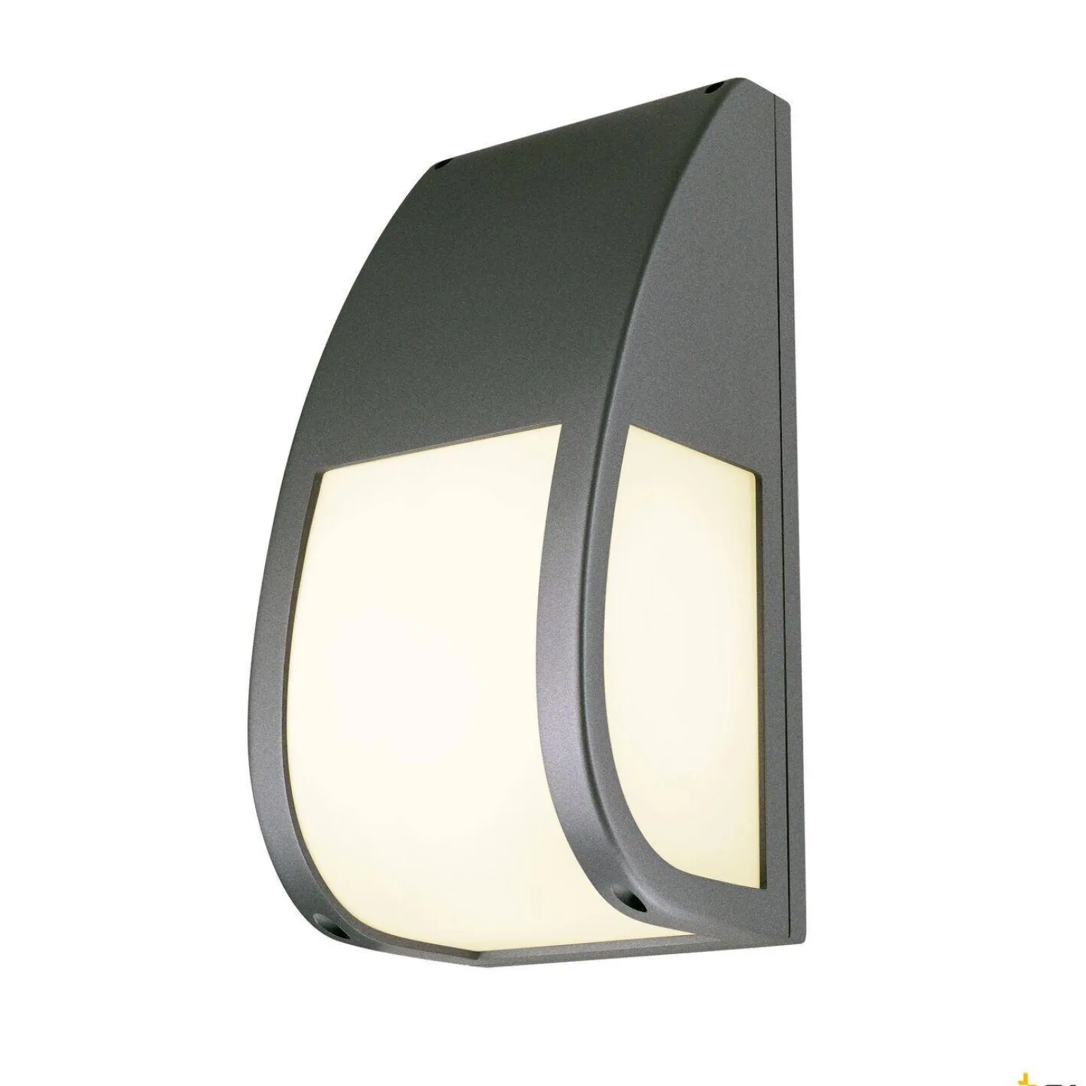 KERAS ELT, lampa ścienna i sufitowa outdoor, TC-TSE, IP54, antracytowa, żarówka energooszczędna, maks. 24W (227176) - SLV