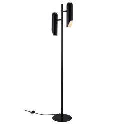 Kierunkowa lampa podłogowa ROCHELLE Nordlux GU10 2x8W Metal Czarny