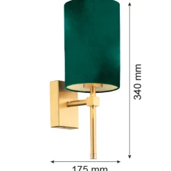 Kinkiet 1 pł. ABRUZZO (8109) - Argon