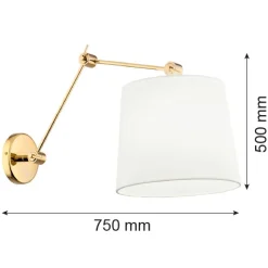 Kinkiet 1 pł. ZAKYNTOS PLUS (4897) - Argon