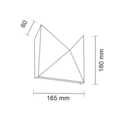 Kinkiet AGI (biały) (7443) - Shilo