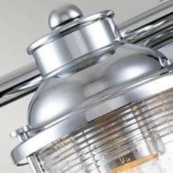 Kinkiet Ashlandbay - 2 źródła światła - Polerowany chrom (QN-ASHLANDBAY2-PC-BATH) - Quintiesse