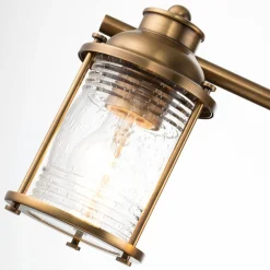 Kinkiet Ashlandbay - 4 źródła światła - Naturalny mosiądz (QN-ASHLANDBAY4-NBR-BATH) - Quintiesse