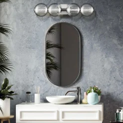 Kinkiet Atomo - 4 źródła światła - Polerowany chrom (QN-ATOMO-4W-PC) - Quintiesse