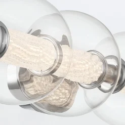 Kinkiet Atomo - 4 źródła światła - Polerowany chrom (QN-ATOMO-4W-PC) - Quintiesse