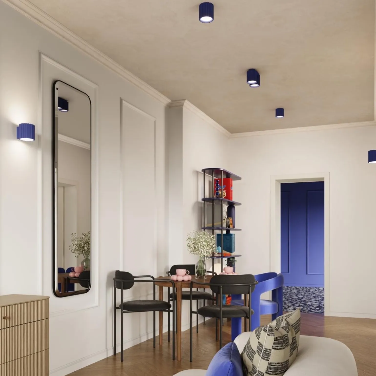 Kinkiet AURA ultramaryna G9 (SL.1811) - Sollux Lighting