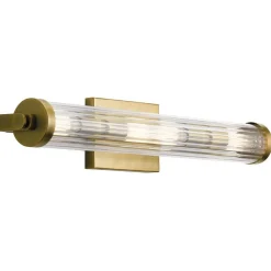 Kinkiet Azores - 4 źródła światła - Naturalny mosiądz (QN-AZORES4-NBR) - Quintiesse