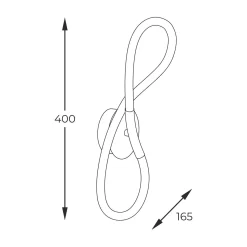 Kinkiet BALBO złoty (20006W-GD) - Zuma Line