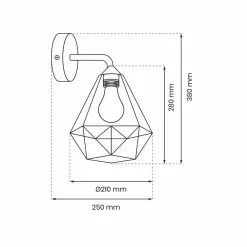 Kinkiet BASKET WHITE 1xE27 (MLP7211) - Milagro