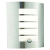 Kinkiet Bianco LED PIR 1lt wall IP44 7W (75931) - Saxby