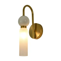Kinkiet Bilo II 1xG9 Złoty Mosiądz (WL0110) - Yaskr