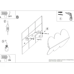 Kinkiet BISCUIT burgund (TH.570) - Thoro Lighting