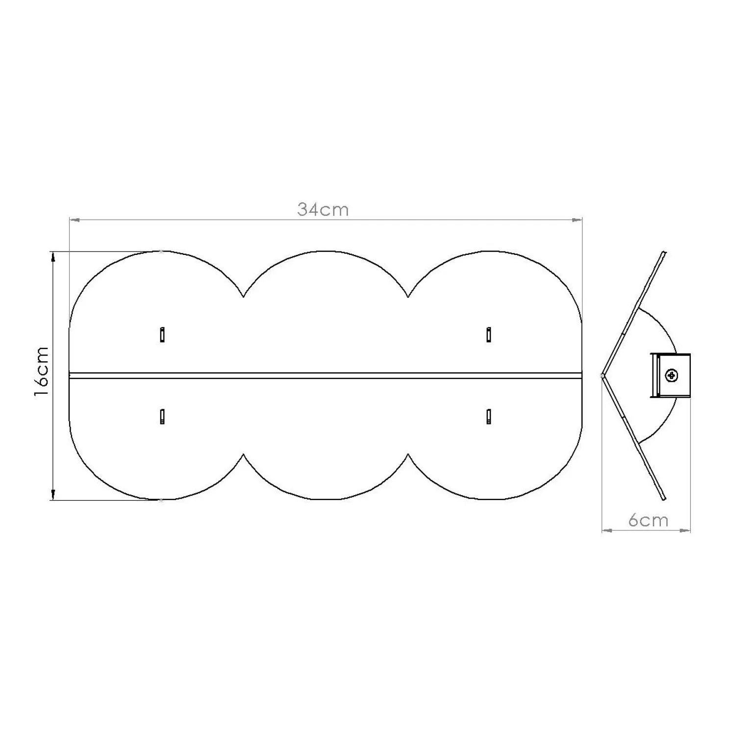 Kinkiet BISCUIT zielony oliwkowy (TH.569) - Thoro Lighting