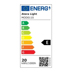 Kinkiet BORGEN biały LED 3000K (TH.468) - Thoro Lighting