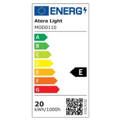 Kinkiet BORGEN ochra czerwona LED 3000K (TH.473) - Thoro Lighting