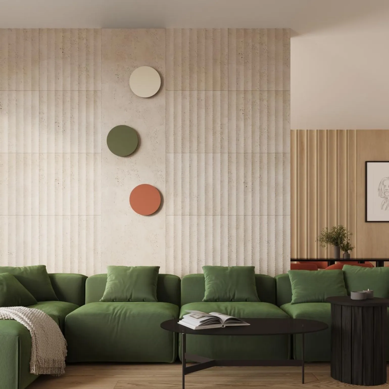 Kinkiet BORGEN złoty LED 3000K (TH.470) - Thoro Lighting